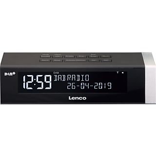 LENCO Wekkerradio DAB+ Zwart (CR-630BK)