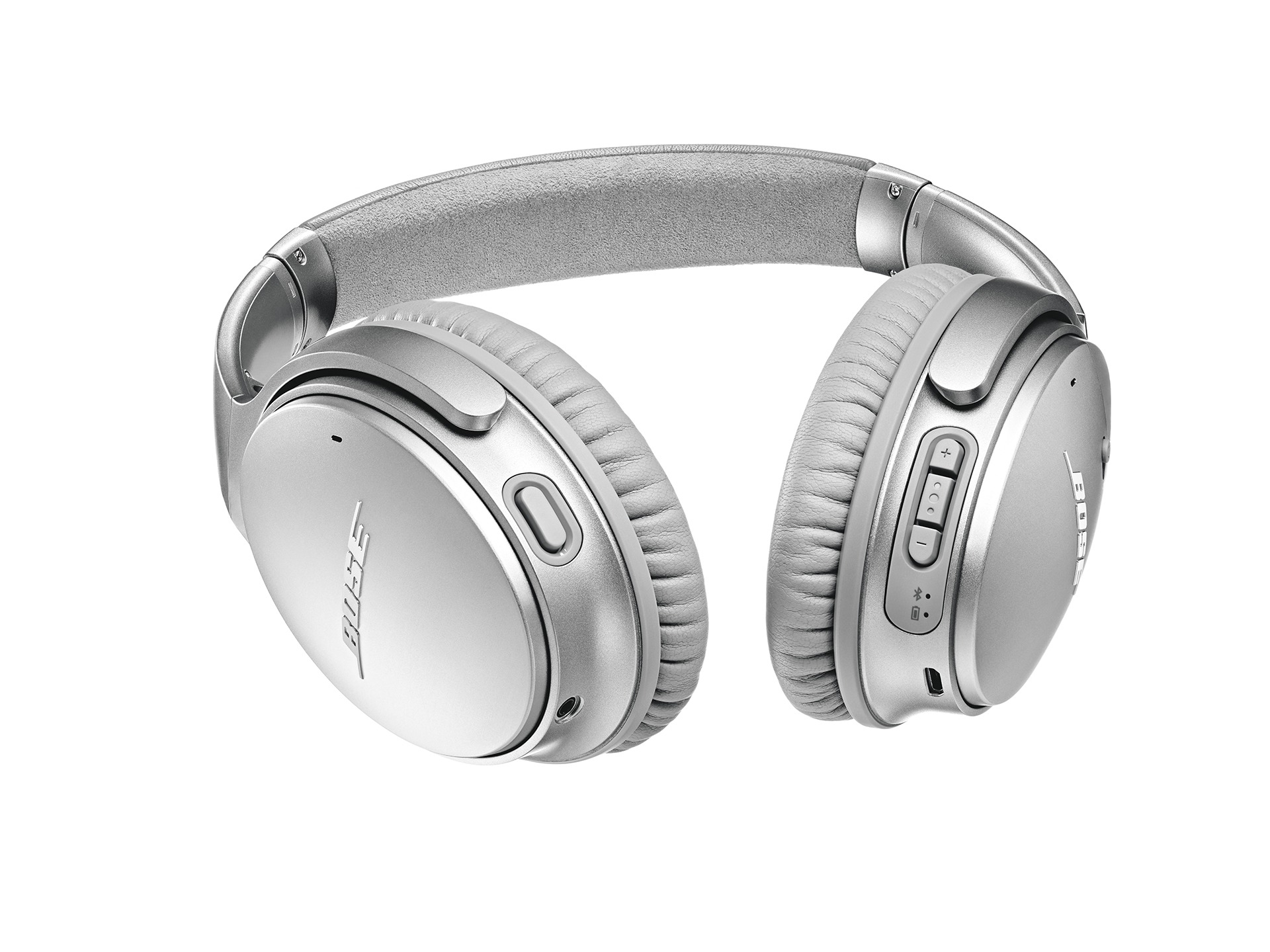 BOSE Quietcomfort 35 II, Over-ear Kopfhörer Bluetooth Silber
