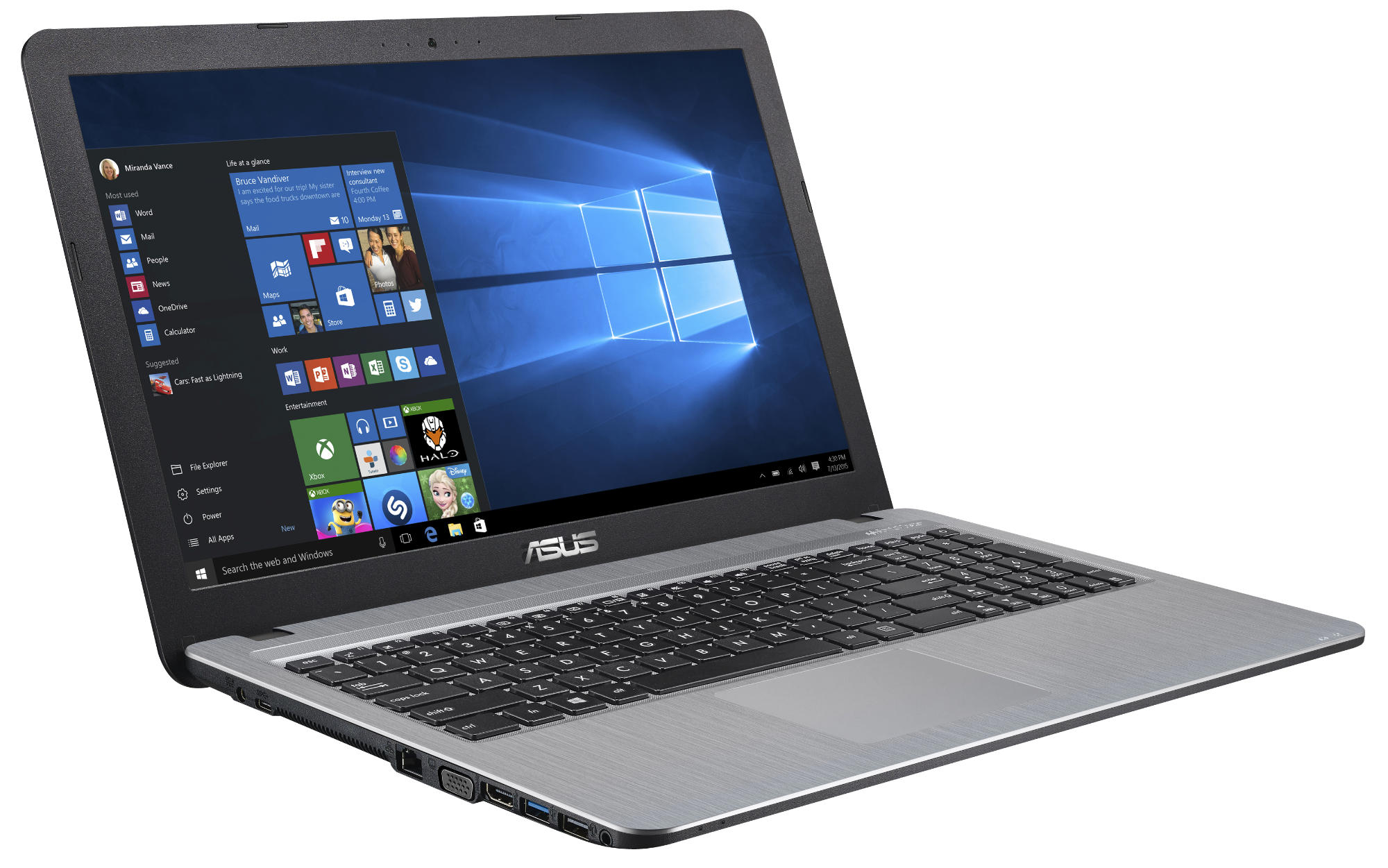 ASUS R540LA-DM983T - 15,6 Zoll - Intel® Core™ i3 i3-5005U - 4 GB - 1 TB - Intel® HD 5500 - Windows 10 Home (64 Bit)
