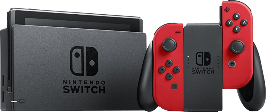 NINTENDO Switch Rot + Mario Odyssey (DLC)