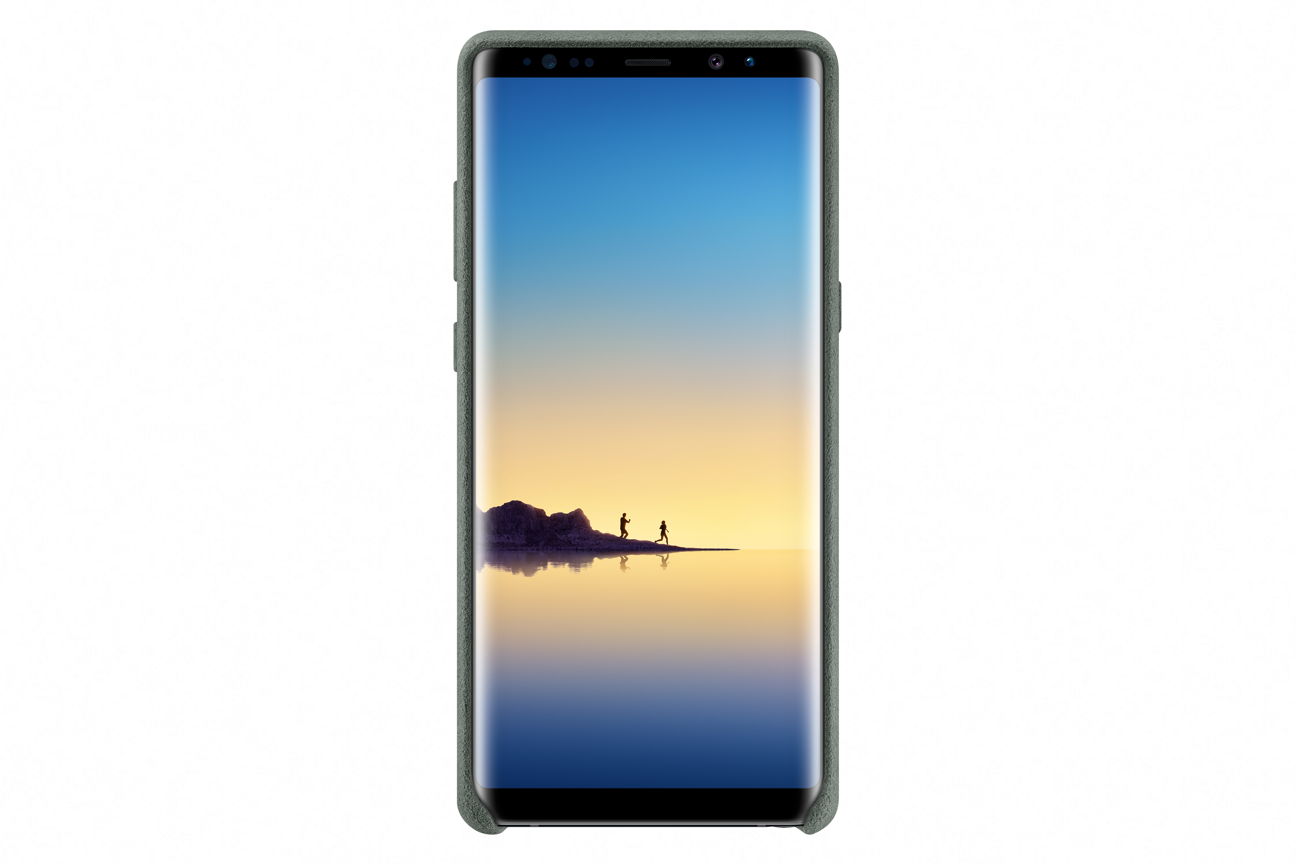 SAMSUNG Alcantara Cover, Backcover, Samsung, Galaxy Note8, Khaki