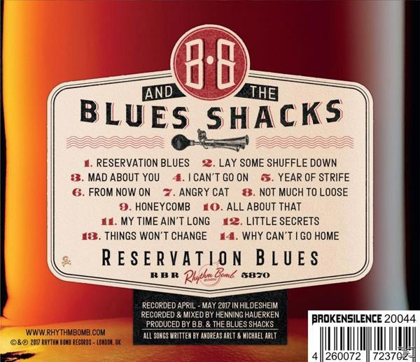 CD-Hülle mit Albumcover, Bandname und Titelliste.