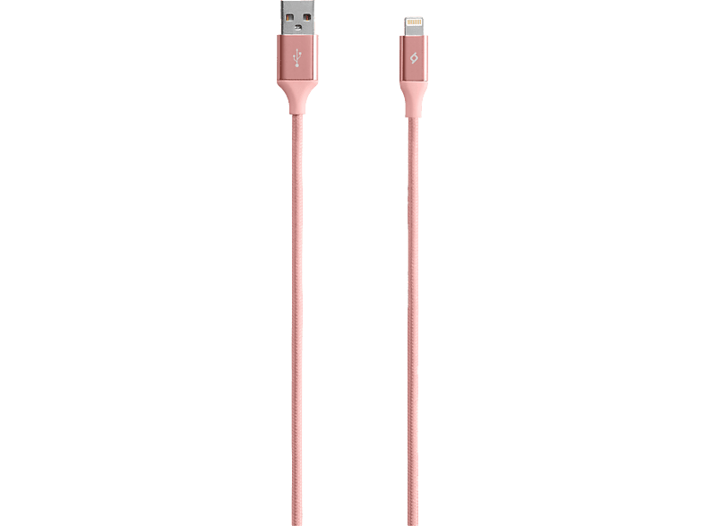 TTEC AlumiCable 2DK16RA Roze Altın 1.2 m USB to Lightning Şarj Kablosu_0