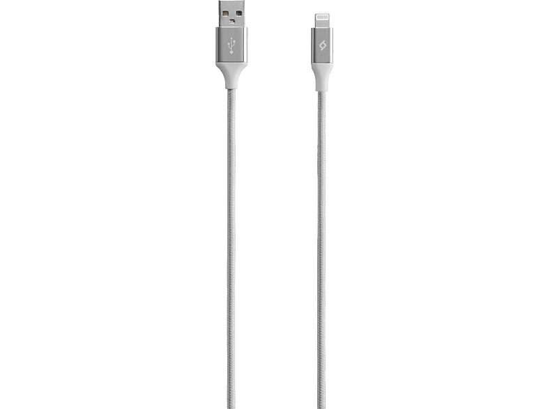 TTEC AlumiCable 2DK16G Gümüş 1.2 m USB to Lightning Şarj Kablosu_0