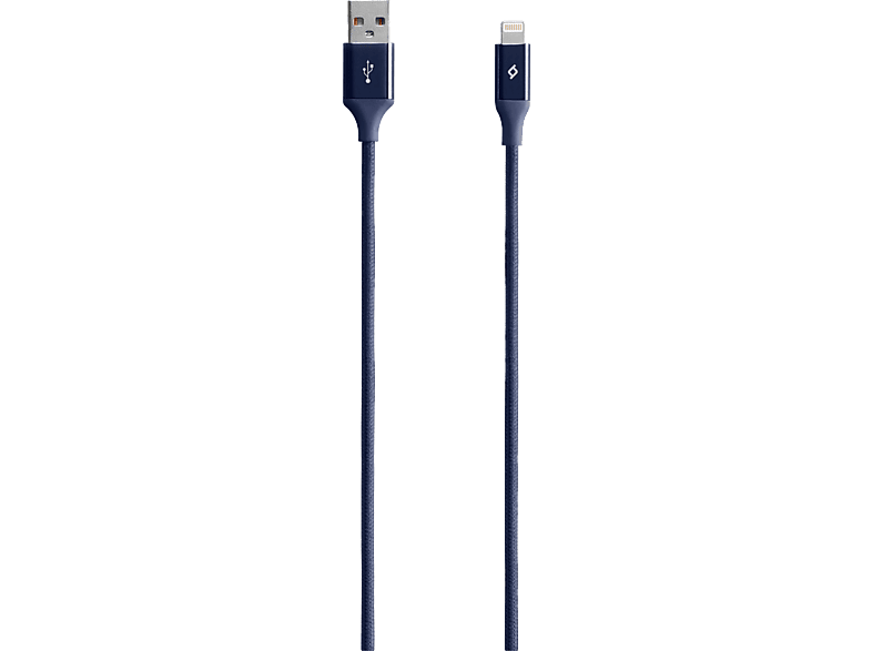 TTEC AlumiCable 2DK16L Lacivert 1.2 m USB to Lightning Şarj Kablosu_0