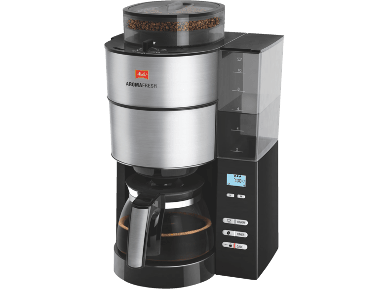 Melitta 1021 01 Aromafresh Filterkaffeemaschine Mit Glaskanne In