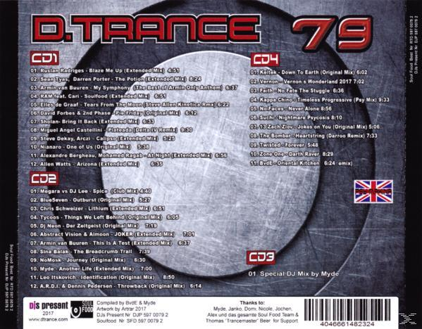 VARIOUS - D.Trance 79-Tribute To Gary D.  - (CD)