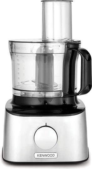KENWOOD Multipro Compact FDM303SS, edelstahl Kompakte Küchenmaschine Silber (Rührschüsselkapazität: 2,1 l, 800 Watt)