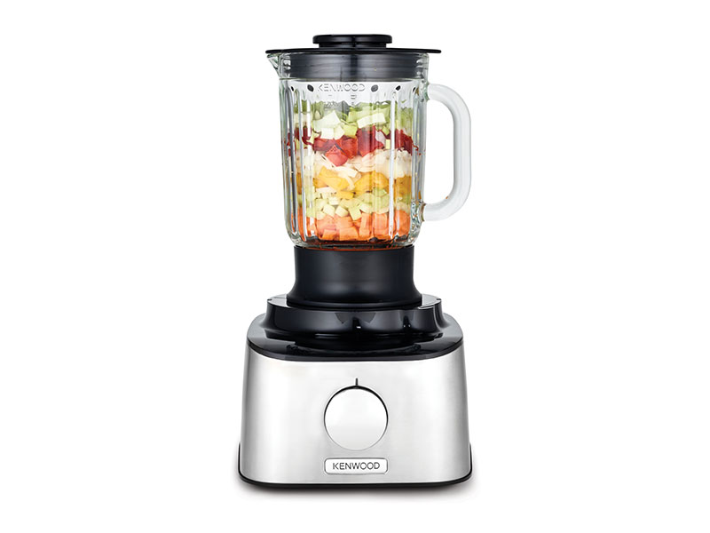 KENWOOD Multipro Compact FDM303SS, edelstahl Kompakte Küchenmaschine Silber (Rührschüsselkapazität: 2,1 l, 800 Watt)