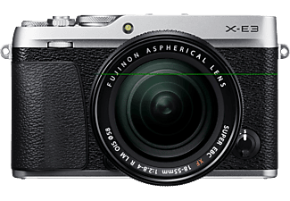 FUJIFILM FUJIFILM X-E3 - Fotocamera mirrorless (DSLM) con obiettivo - 24.3 MP - Argento - Fotocamera Argento