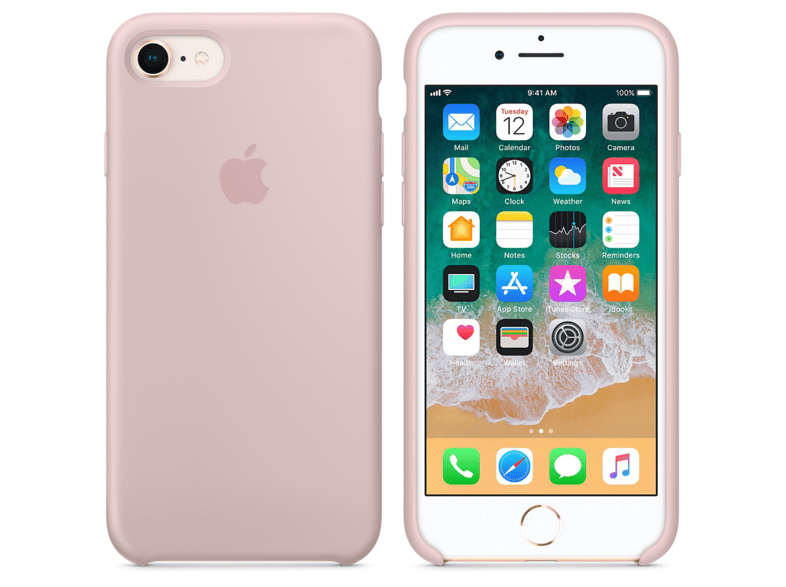 APPLE Silicone Case iPhone 7 / 8 Roze kopen? |