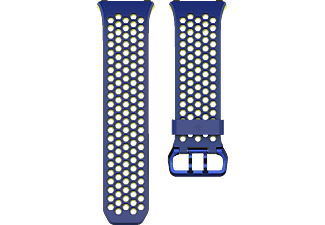 FITBIT Ionic - Ersatz-/Wechselarmband (Blau/Gelb)