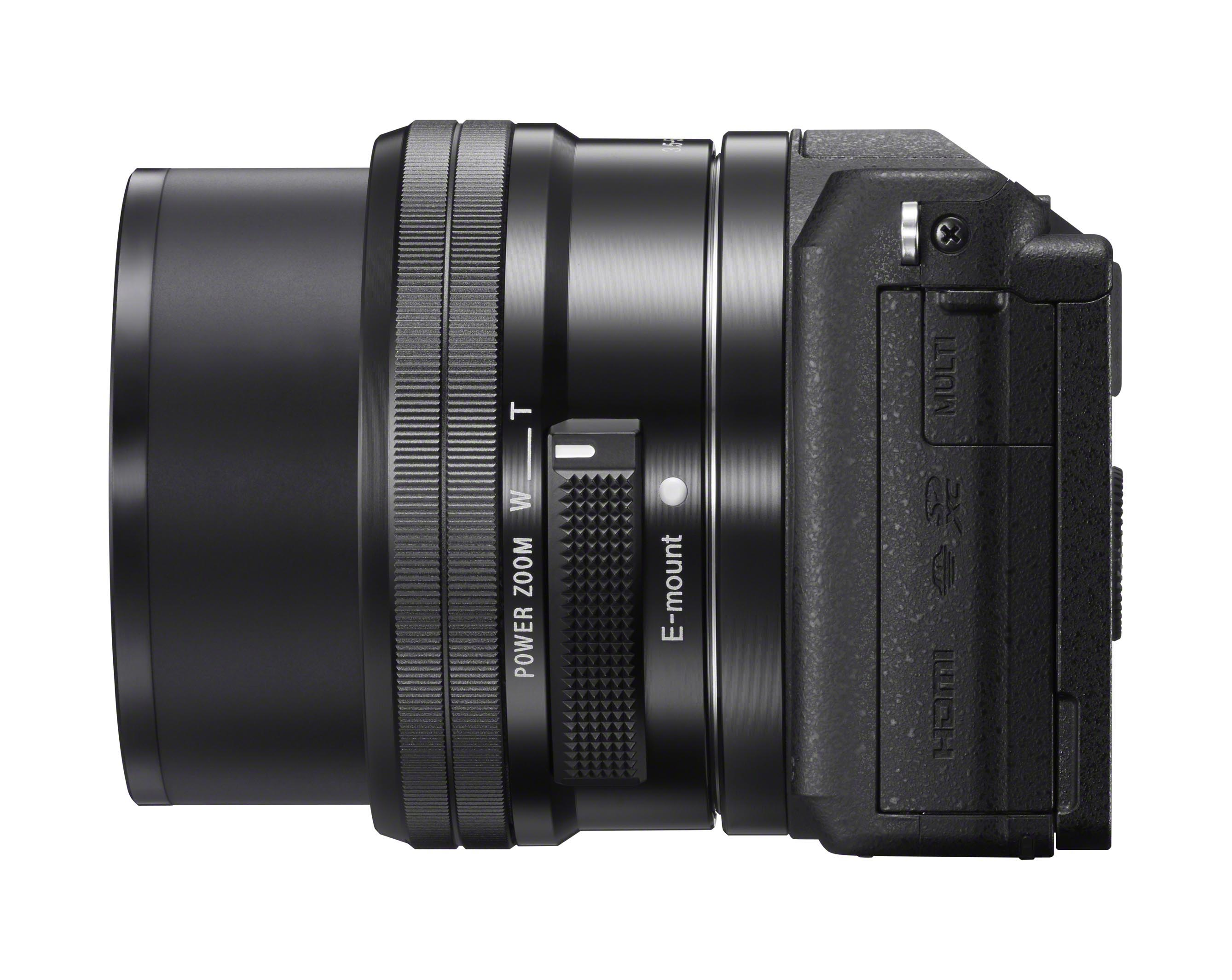 SONY Alpha 5100 KIT (ILCE-5100L) + Tasche + Speicherkarte Systemkamera mit Objektiv 16-50 mm, 7,6 cm Display Touchscreen, WLAN