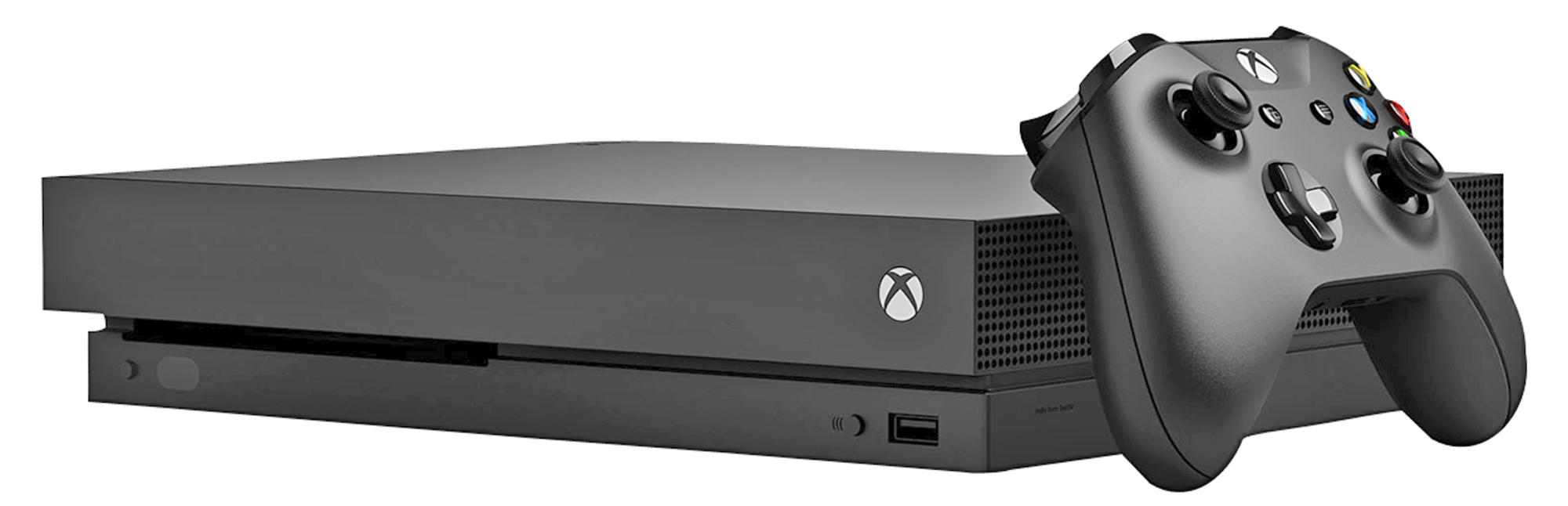 Consola - Xbox One X, 4K, 12 GB RAM, 6 Teraflops, 1 TB, Negro