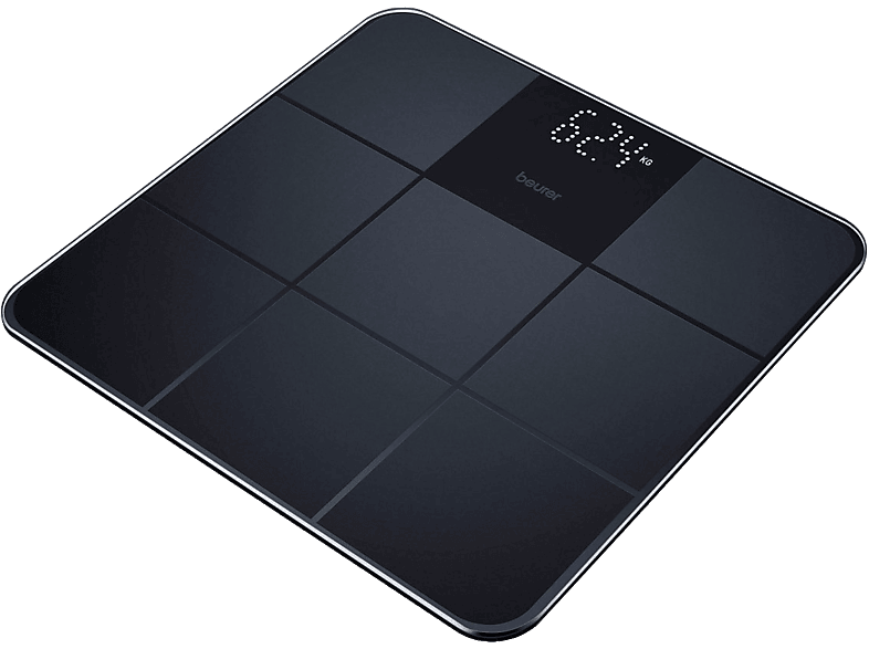 Beurer 757.32 GS 235 Personenwaage, Maximale Tragkraft: 180 kg