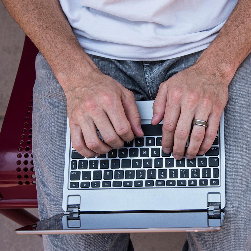 BRYDGE 10.5 - Bluetooth QWERTZ Tastatur Rosé Gold