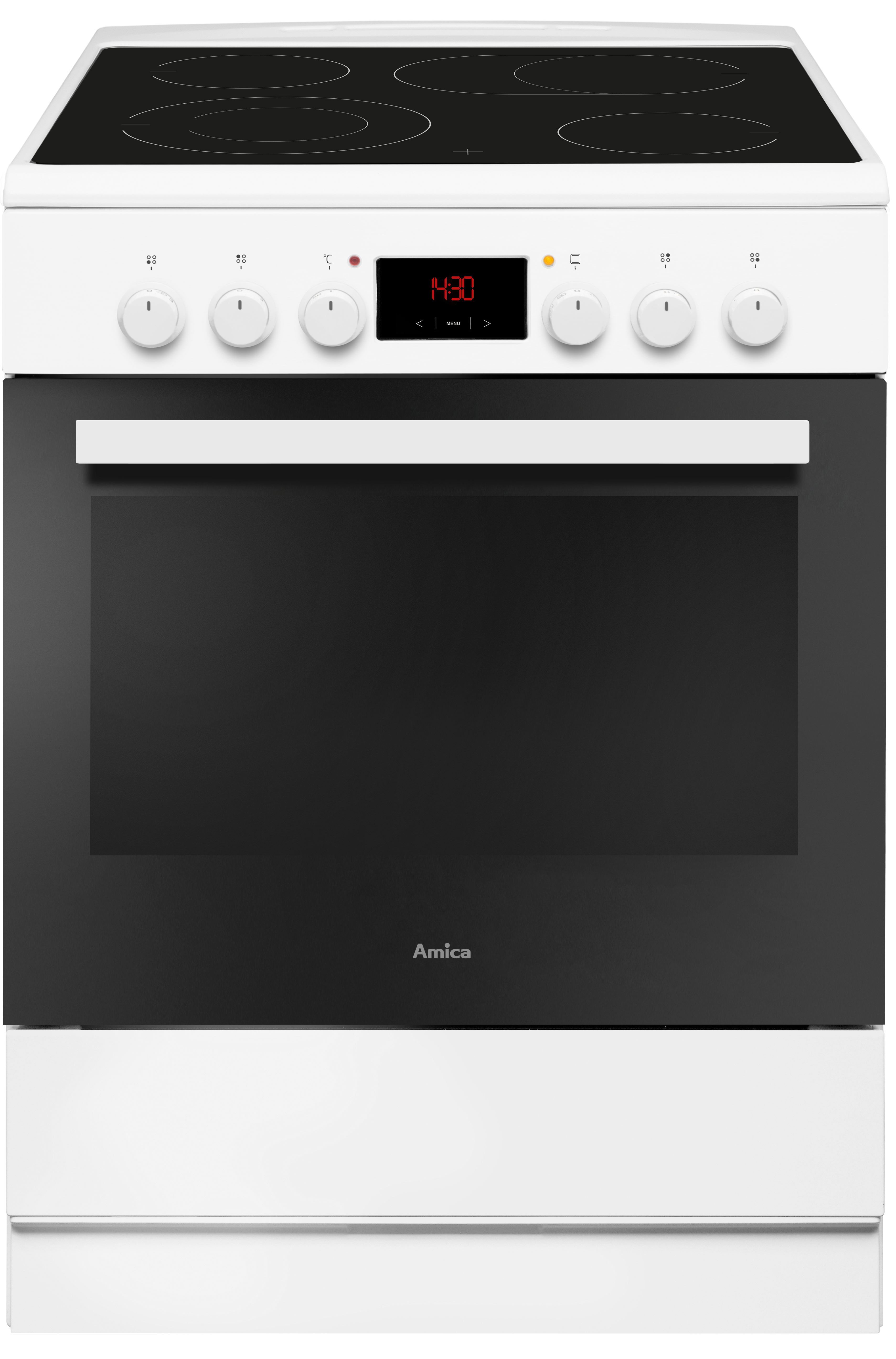 AMICA SHC 913 001 W Standherdset (EEK A, Elektrokochfeld, 65 l)