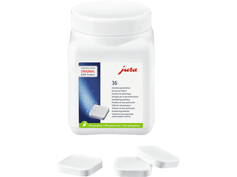 Jura Entkalker 70751 Weiss/Blau 36 Stück