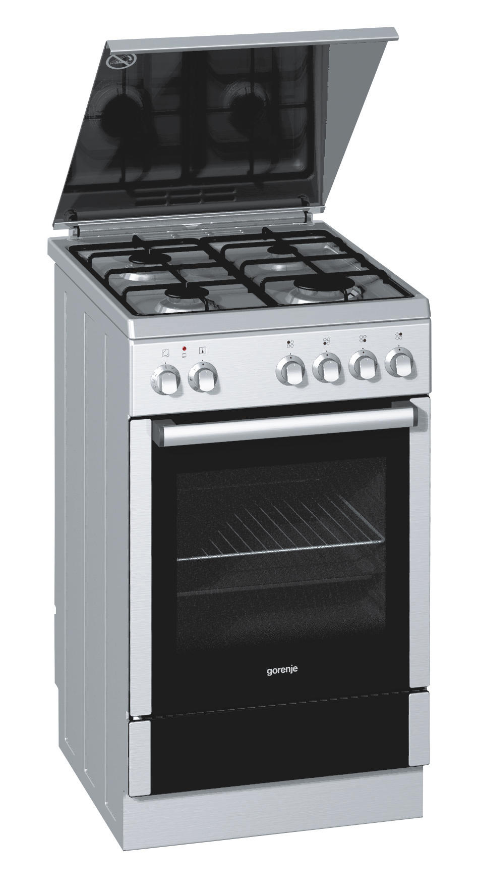 GORENJE K57120AX Standherd (EEK A, Gaskochfeld, 59 l)