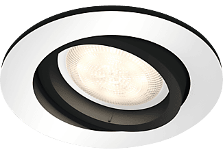 PHILIPS HUE PHILIPS Milliskin - Spot da incasso - 230 V - Grigio/Nero - faretto a incasso LED (Alluminio)