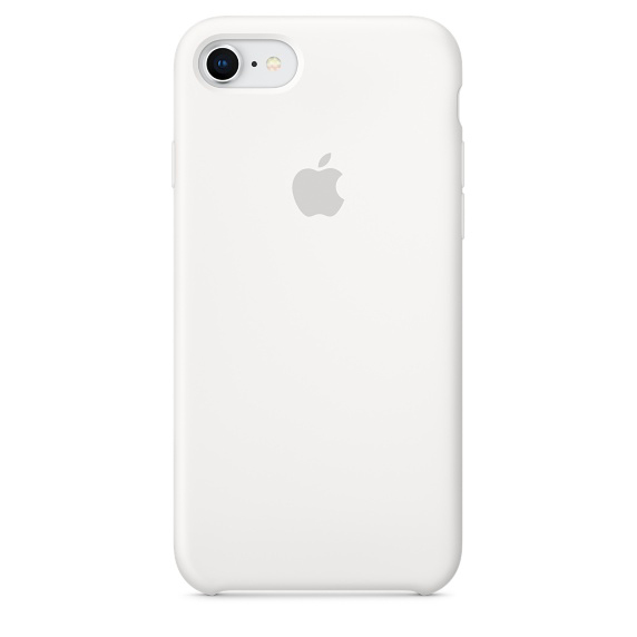 Backcover, 8, iPhone Weiß APPLE Apple, iPhone 7, Case, Silikon