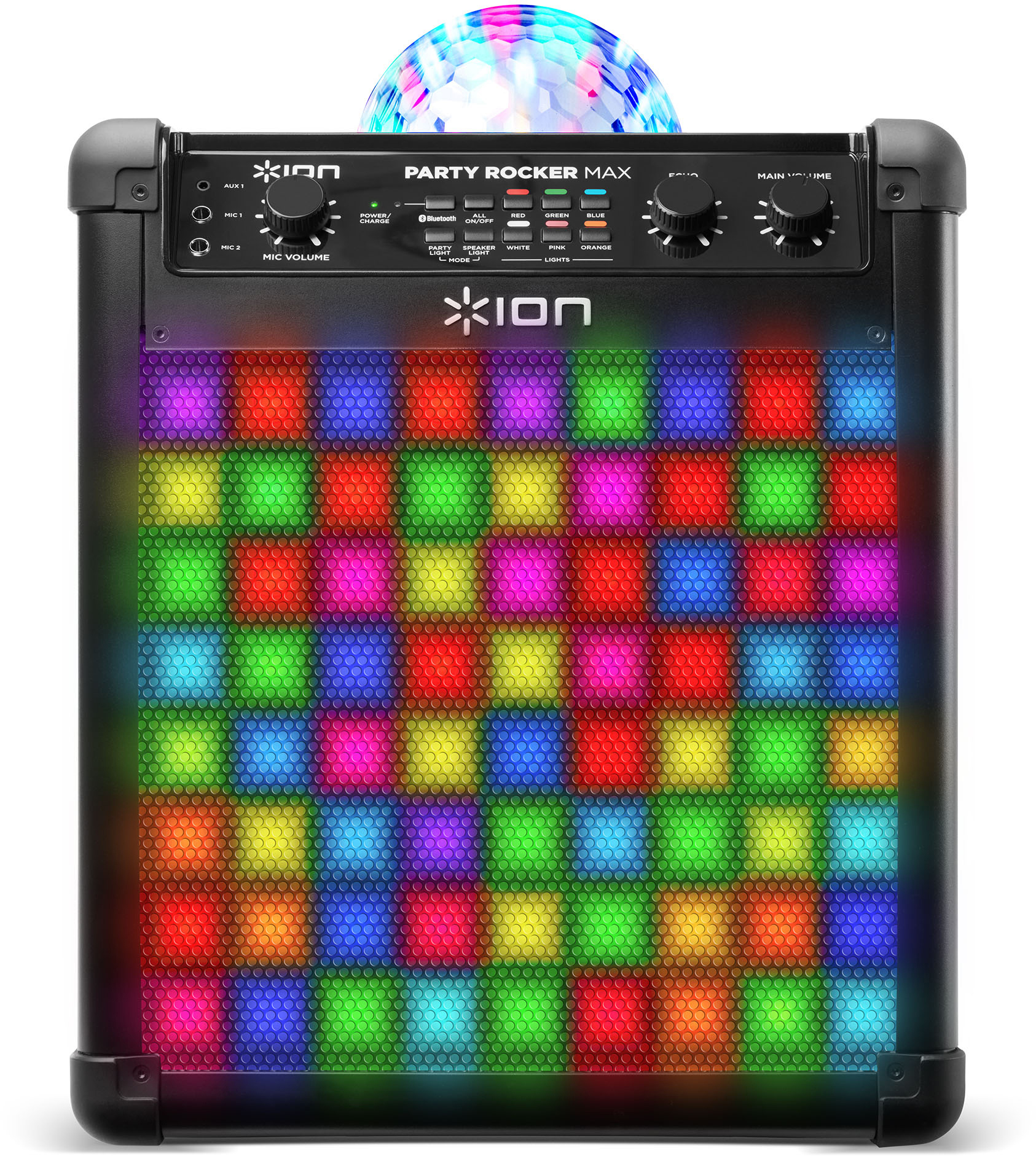 ION Party Rocker Max Bluetooth Lautsprecher, Schwarz