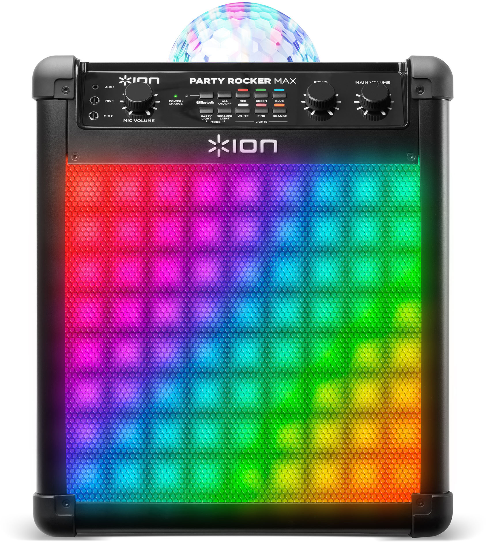 ION Party Rocker Max Bluetooth Lautsprecher, Schwarz