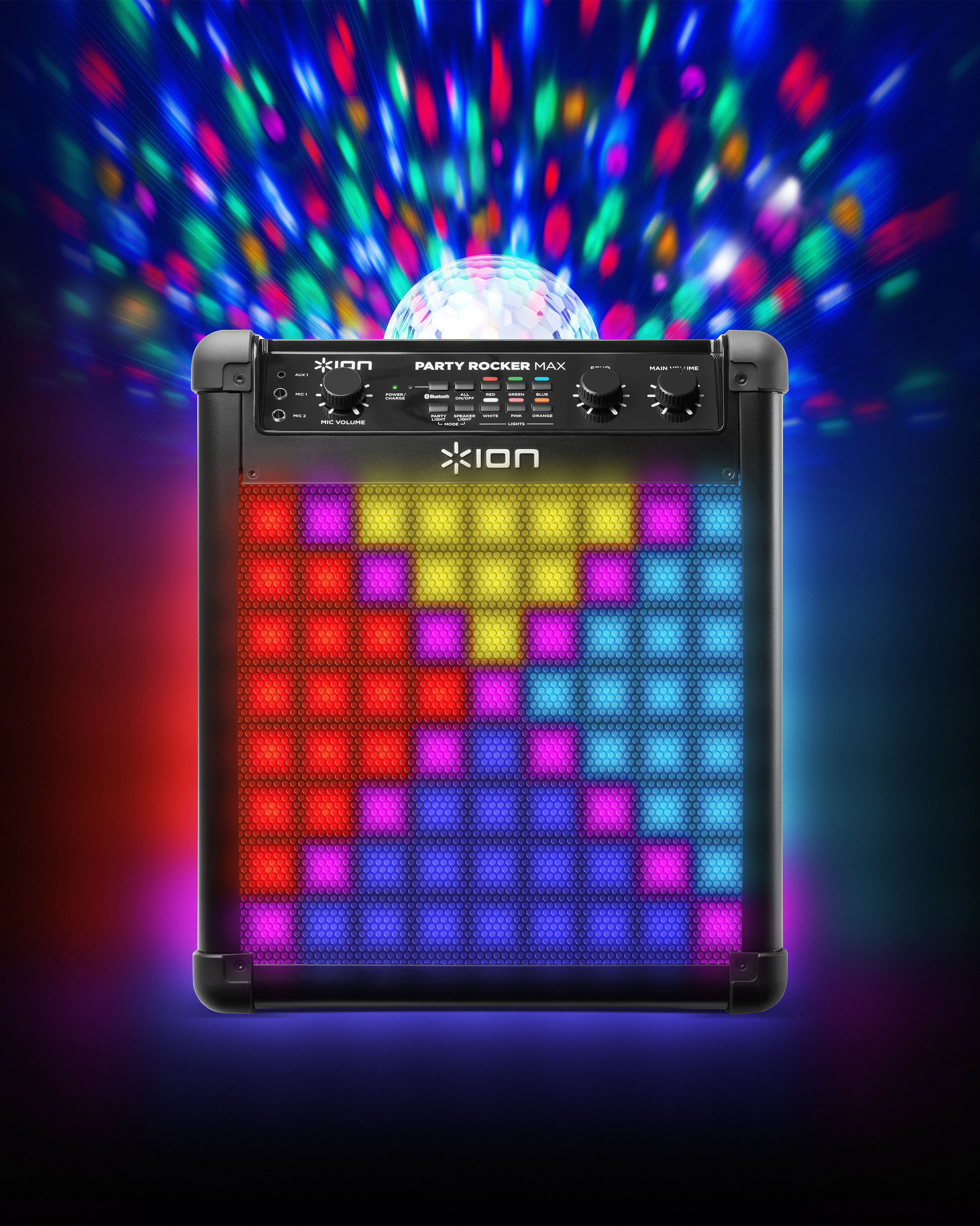 ION Party Rocker Max Bluetooth Lautsprecher, Schwarz