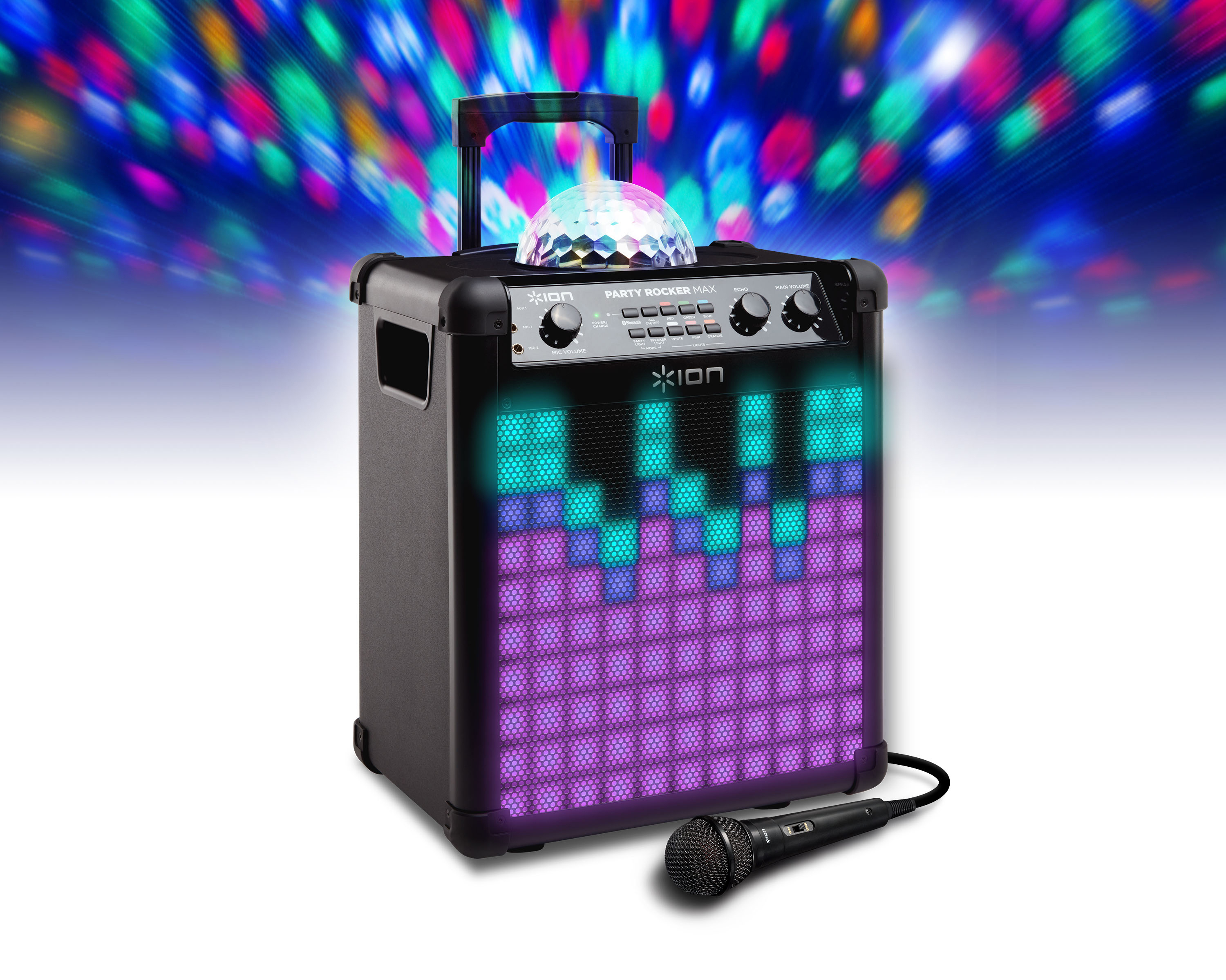 ION Party Rocker Max Bluetooth Lautsprecher, Schwarz