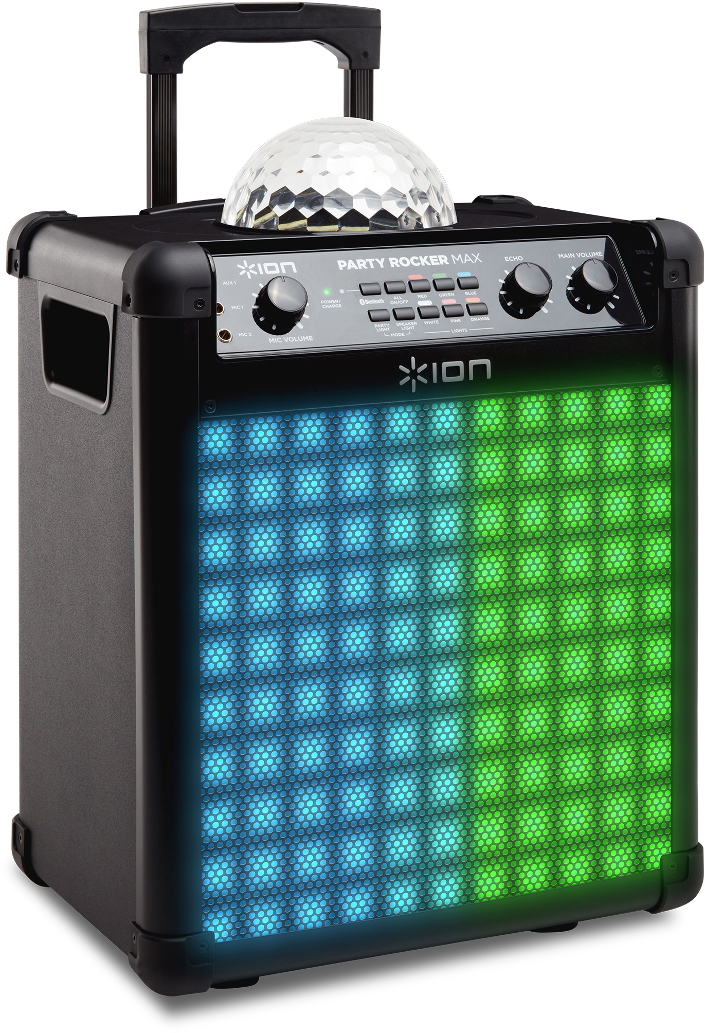 ION Party Rocker Max Bluetooth Lautsprecher, Schwarz