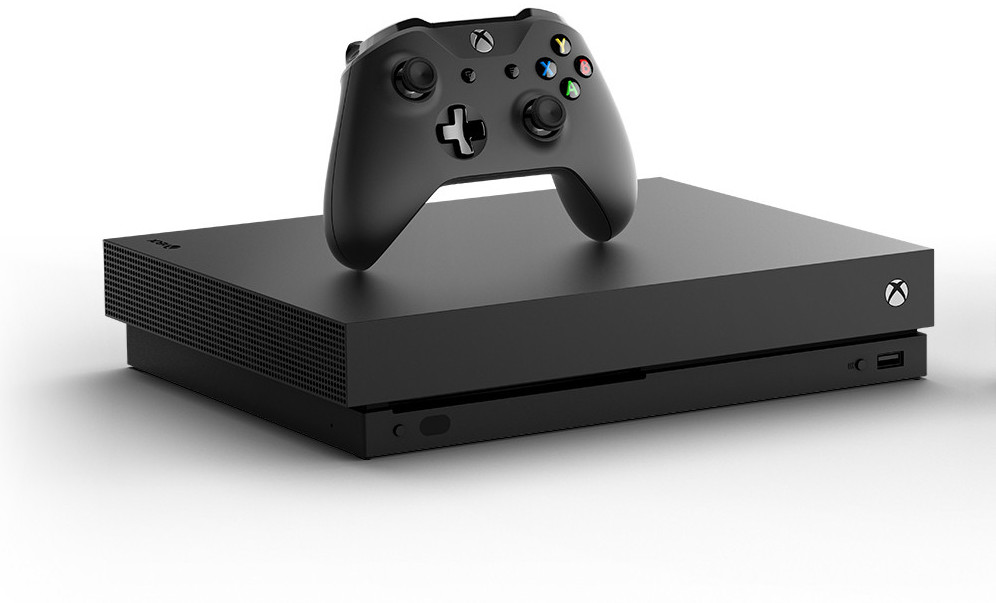 MICROSOFT Xbox One X 1 TB + Sea of Thieves (code) + extra controller