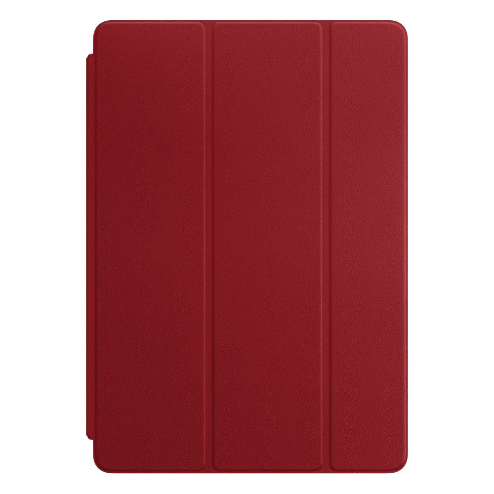 Leder iPad Cover Apple, Bookcover, (PRODUCT)RED, Pro, APPLE Smart Dunkelrot