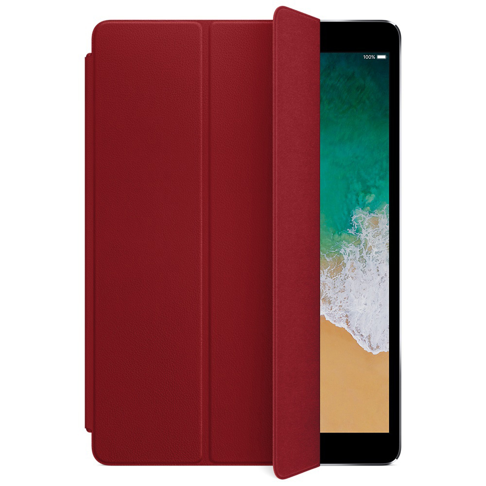 APPLE Leder Smart Cover (PRODUCT)RED, Bookcover, Apple, iPad Pro, Dunkelrot
