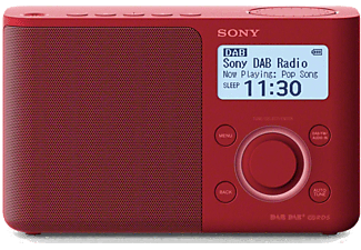 SONY Draagbare radio FM DAB+ Rood (XDRS61DR.EU8)