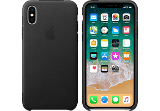 iphone x leder case original schwarz