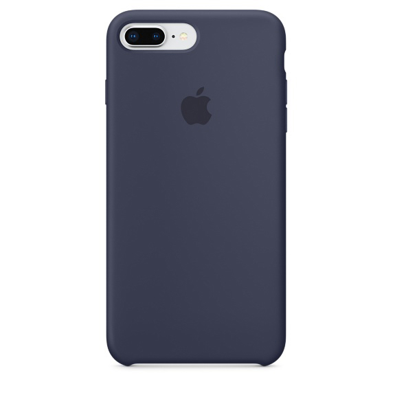 APPLE Silikon Mitternachtsblau 7 iPhone 8 Plus, iPhone Plus, Apple, Case, Backcover