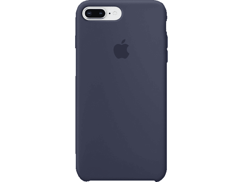 APPLE Silikon Case, iPhone Backcover, Plus, Plus, Mitternachtsblau 8 7 Apple, iPhone