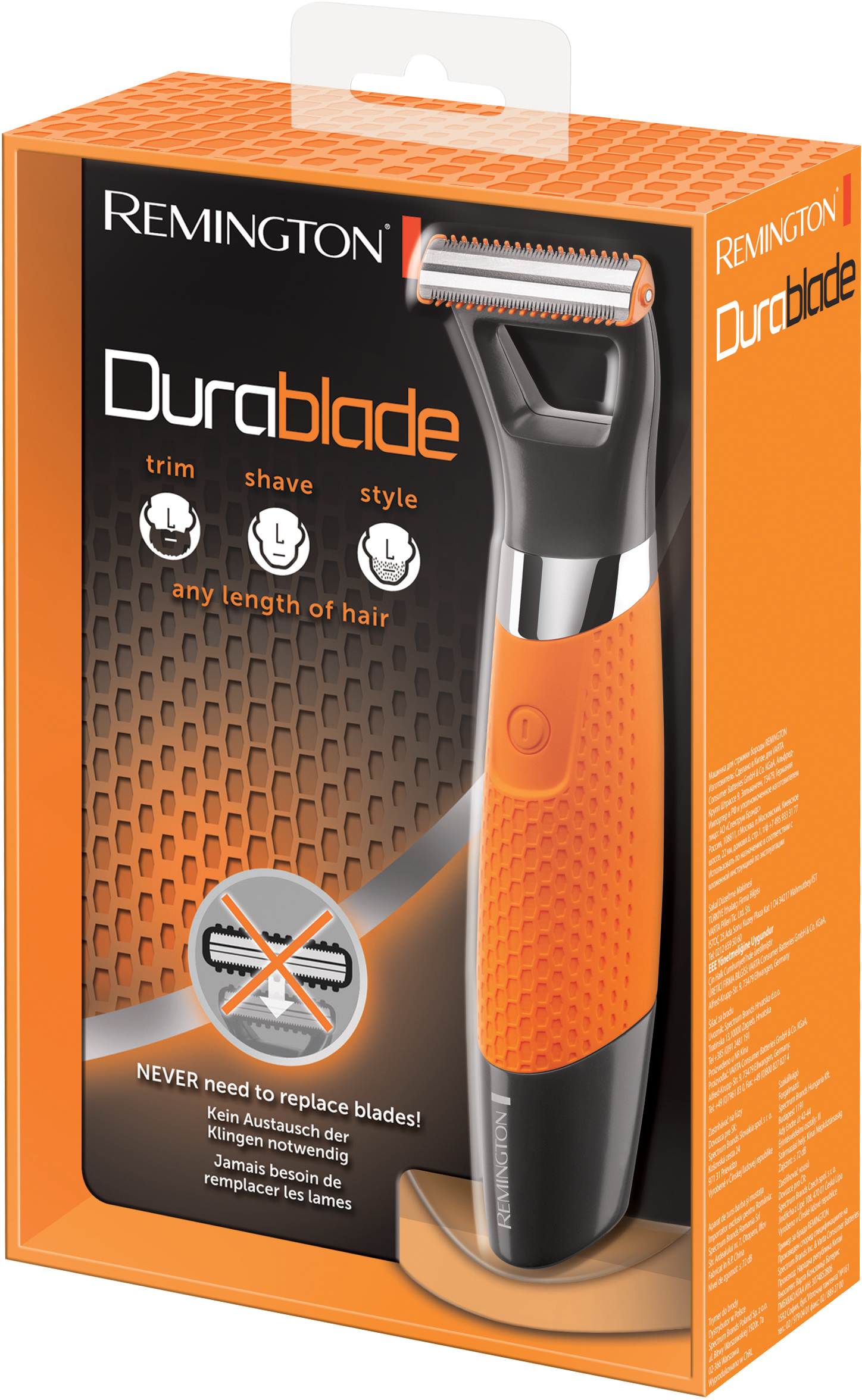 REMINGTON MB050 Durablade arcszőrzet formázó (3in1)