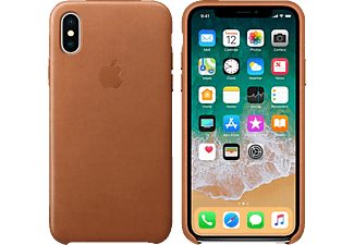 iphone x leder case sattelbraun