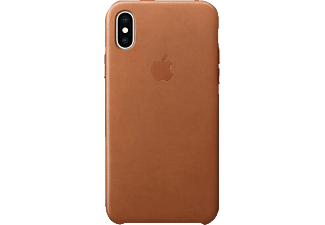 iphone x leder case sattelbraun