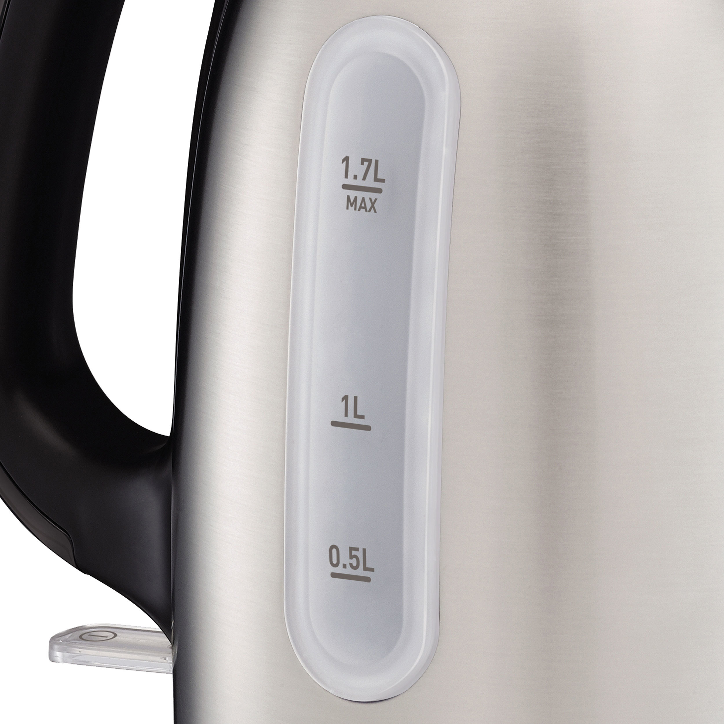 TEFAL KI230D Wasserkocher, Edelstahl/Schwarz