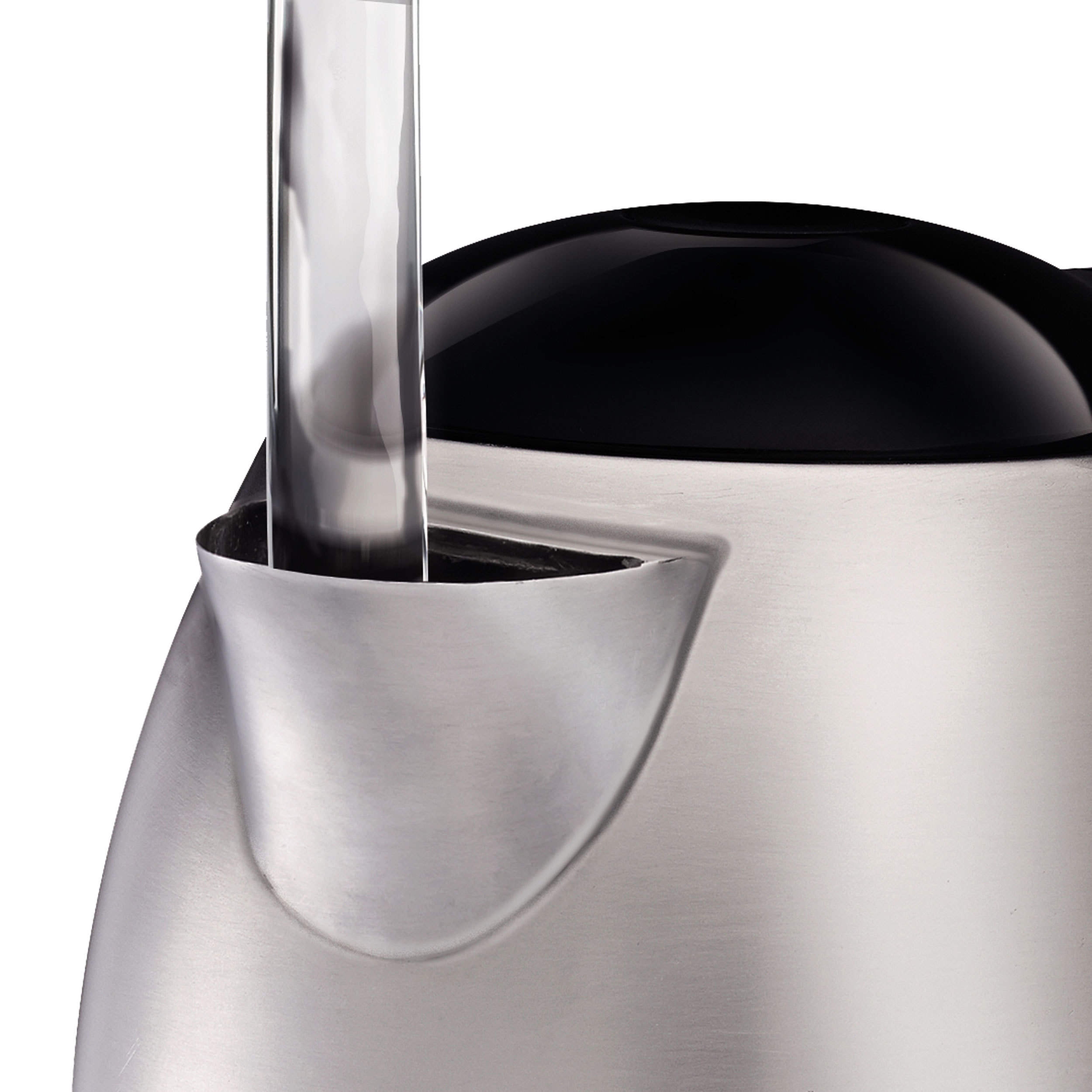 TEFAL KI230D Wasserkocher, Edelstahl/Schwarz