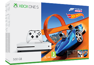 MICROSOFT Xbox One S 500GB + Forza Horizon 3 + Hot Wheels