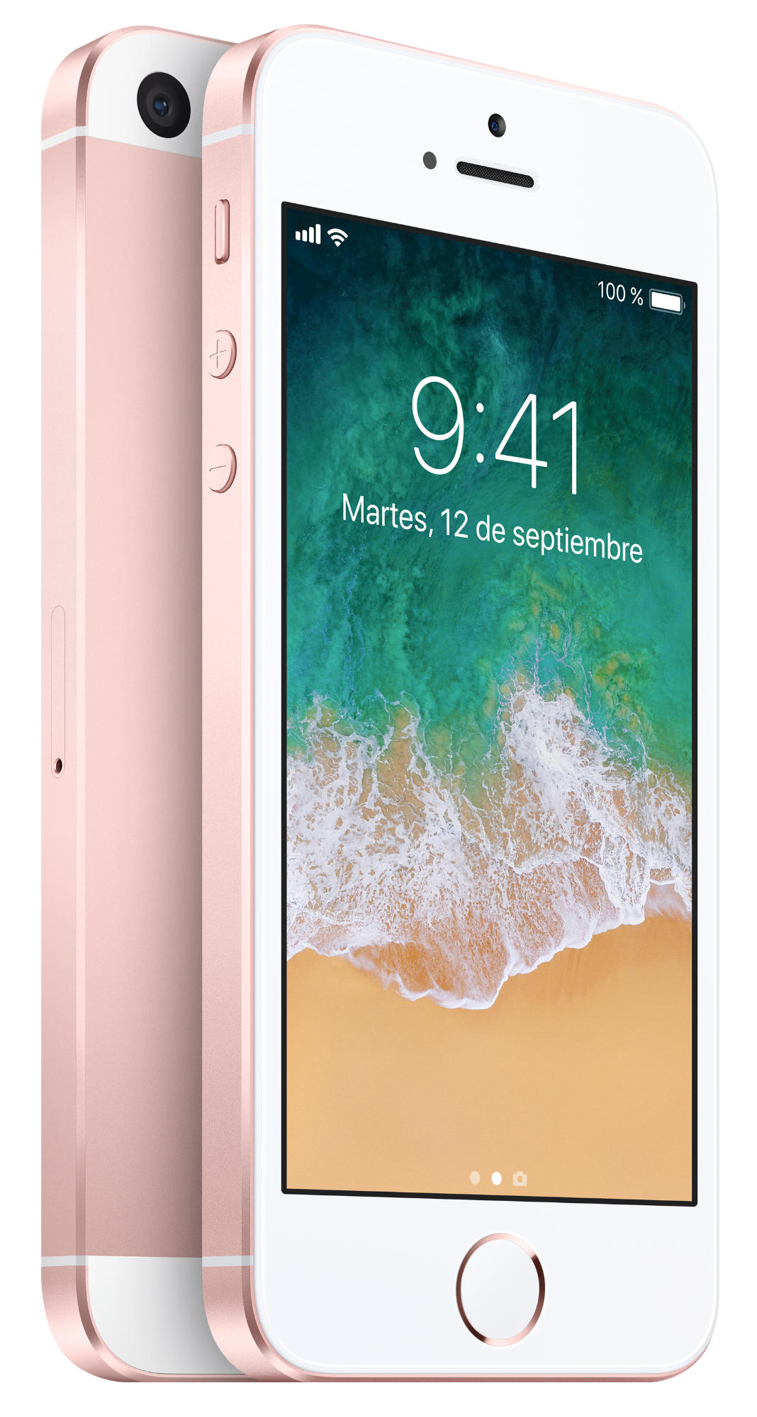 Apple iPhone SE de 32 GB, con red 4G, pantalla retina de 4", Oro rosa