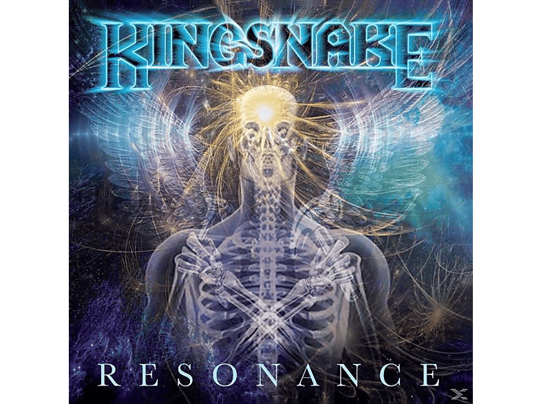 White/Blue Resonance (LTD Marbled Vinyl) (Vinyl) - - Kingsnake
