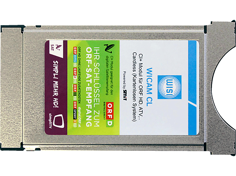 Wisi CI+ Modul WICAM CL Irdeto Cardless SAT-Modul