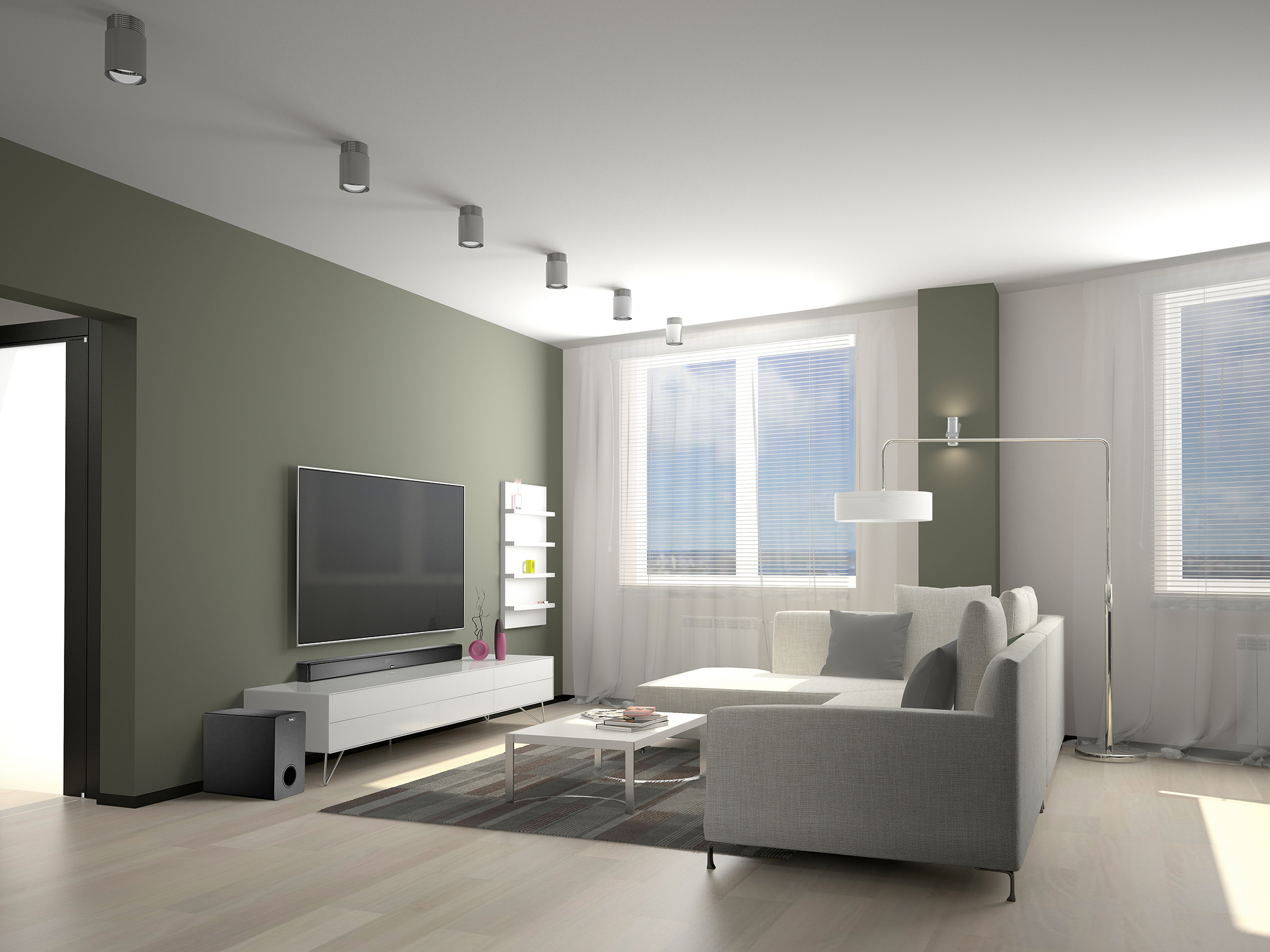 MAGNAT SBW 250, Smart Soundbar, Schwarz