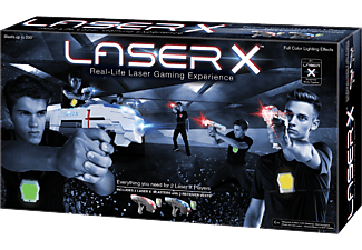 NSI PRODUCTS LASER X DOUBLE - Infrarot Laserspiel-Set (Weiss)