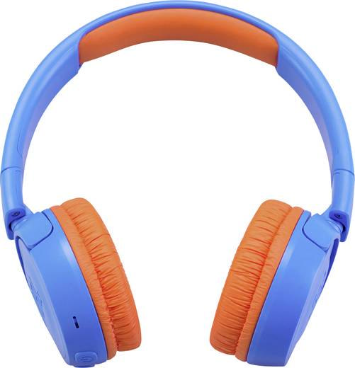 JBL JR300BT Kulak Üstü Kulaklık Mavi / Turuncu (Çocuklar için)