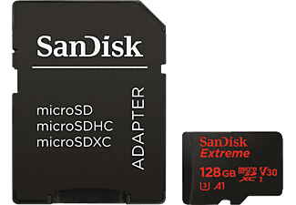 SANDISK 173422 MicroSDHC 128GB kártya+adapter